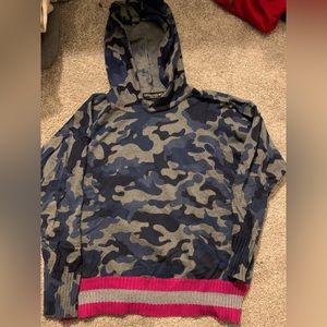 Central Park West camo hoodie